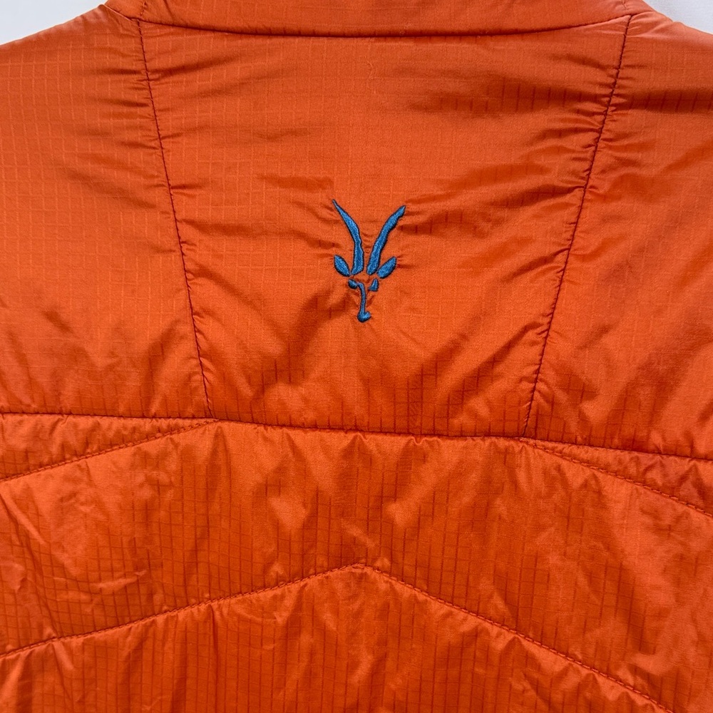 IBEX Wool Aire Men’s Light Weight Puffer Jacket Rust Quilted Puffer Jacket SZ M - Picture 4 of 8